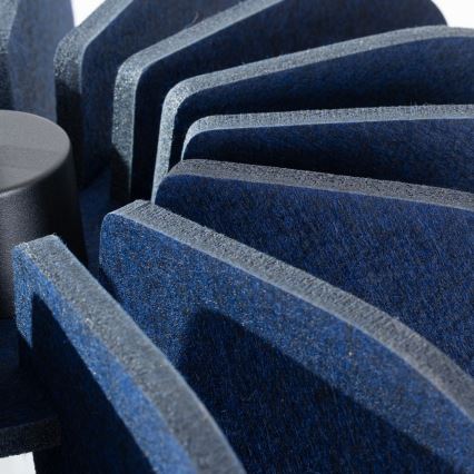 Riippuvalaisin MULA 1xE27/15W/230V Ø 45 cm sininen