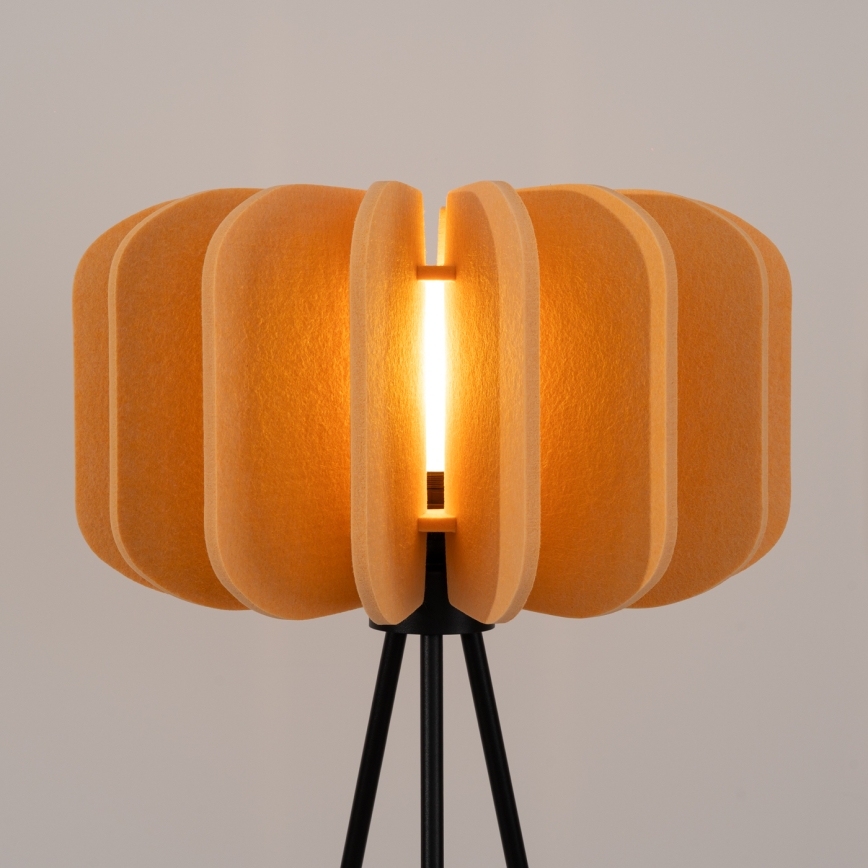 Lattiavalaisin MULA 1xE27/15W/230V keltainen