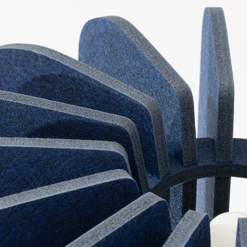 Lattiavalaisin MULA 1xE27/15W/230V sininen