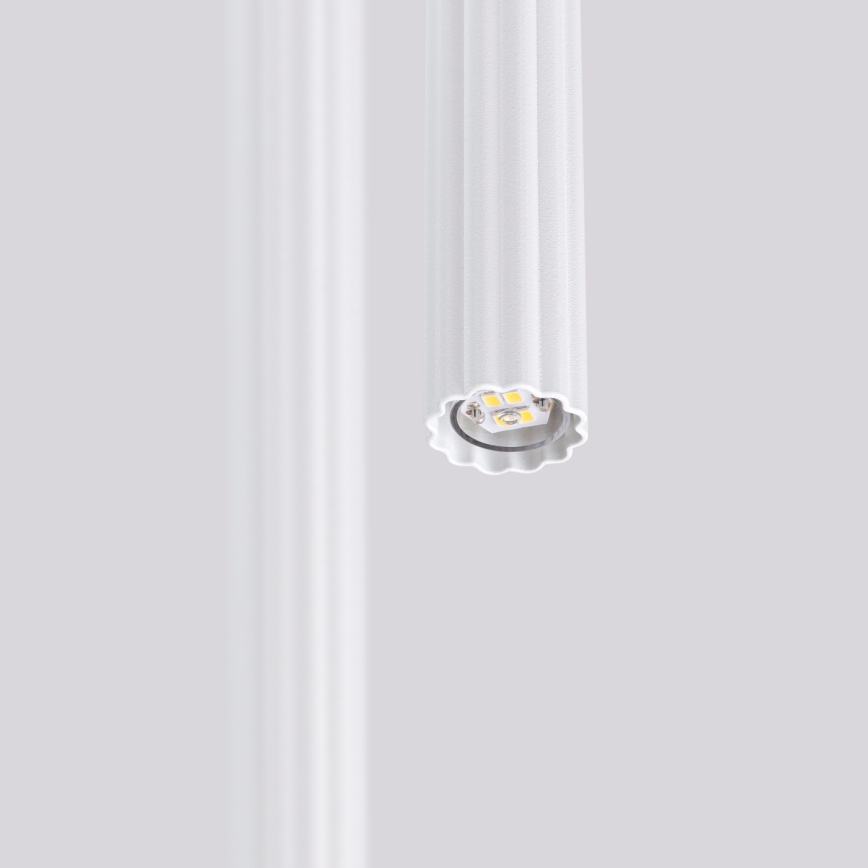 Riippuvalaisin ARCHE vaijerilla 2xG9/8W/230V valkoinen