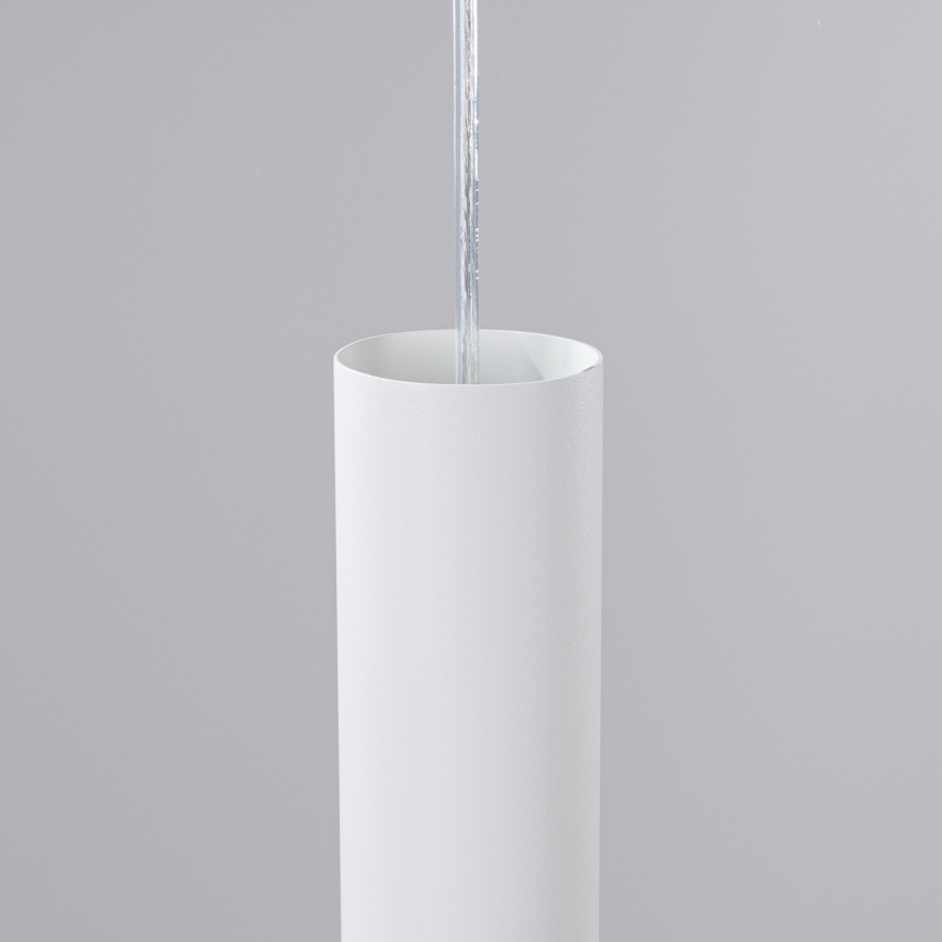 Riippuvalaisin johdolla LAGOS 2xGU10/10W/230V valkoinen