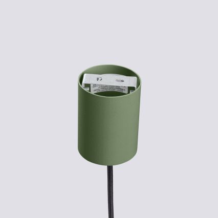 ESTRIA-riippuvalaisin johdolla 1xE14/10W/230V, halkaisija 14 cm, vihreä