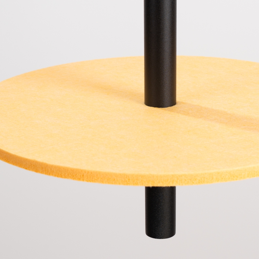 Riippuvalaisin FELTRO 1xG9/8W/230V musta/keltainen