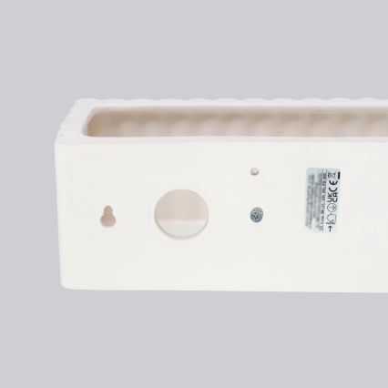 Seinävalaisin RIGATA 1xE27/15W/230V keramiikka/valkoinen