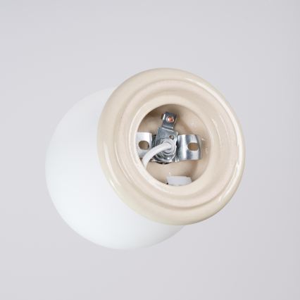 Kylpyhuoneen seinävalaisin ZORI 1xG9/8W/230V IP44 beige