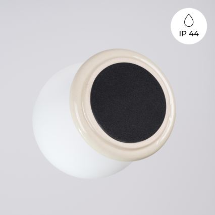 Kylpyhuoneen seinävalaisin ZORI 1xG9/8W/230V IP44 beige