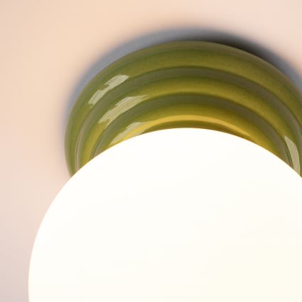 Kylpyhuoneen seinävalaisin ZORI 1xG9/8W/230V IP44 vihreä