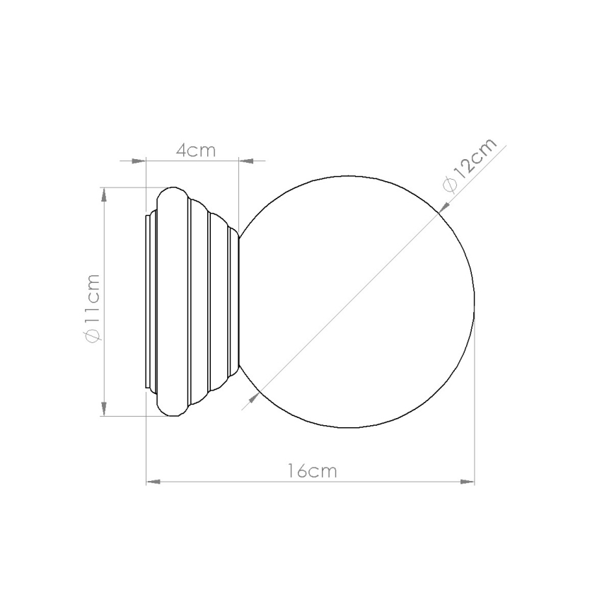 Kylpyhuoneen seinävalaisin ZORI 1xG9/8W/230V IP44 vihreä