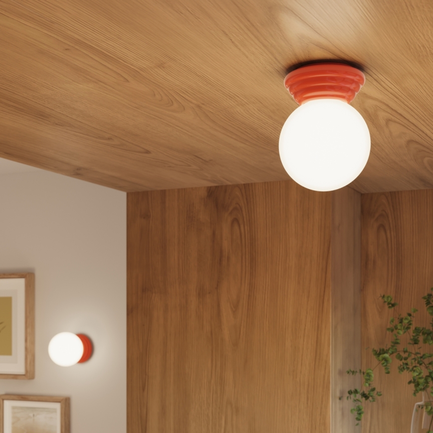 Kylpyhuoneen seinävalaisin ZORI 1xG9/8W/230V IP44, vaaleanpunainen