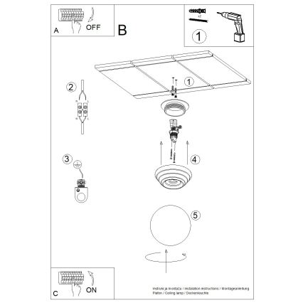Kylpyhuoneen kattovalaisin ZORI 1xG9/8W/230V Ø 12 cm IP44 beige