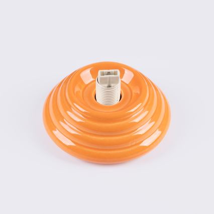 Kylpyhuoneen kattovalaisin ZORI 1xG9/8W/230V Ø 12 cm IP44 oranssi
