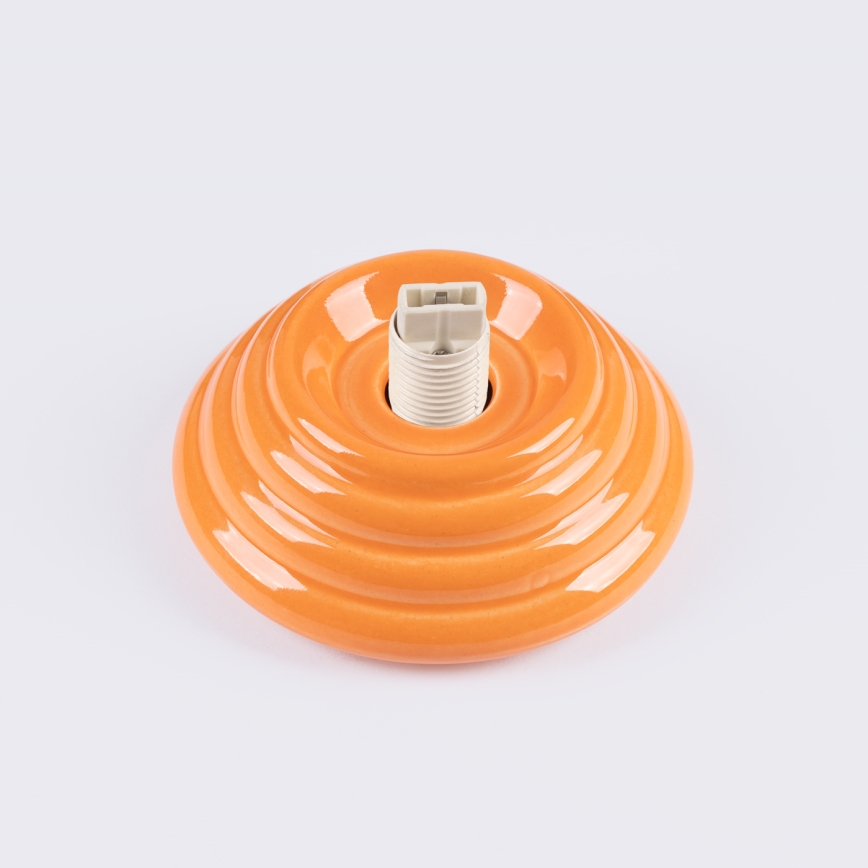 Kylpyhuoneen kattovalaisin ZORI 1xG9/8W/230V Ø 12 cm IP44 oranssi
