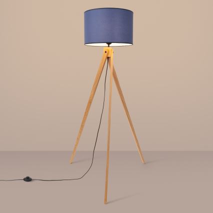 Lattiavalaisin NATT 1xE27/15W/230V sininen