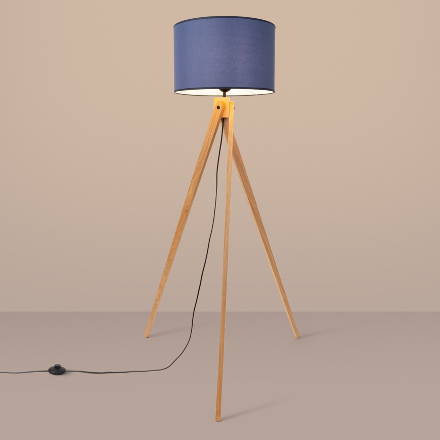 Lattiavalaisin NATT 1xE27/15W/230V sininen