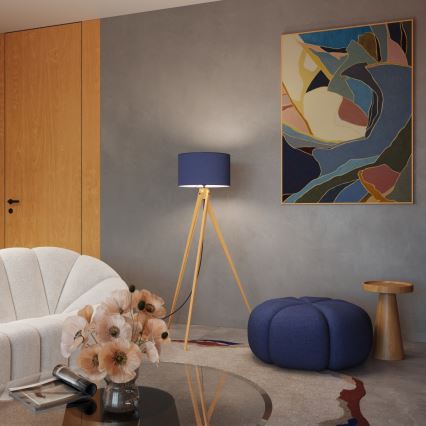 Lattiavalaisin NATT 1xE27/15W/230V sininen