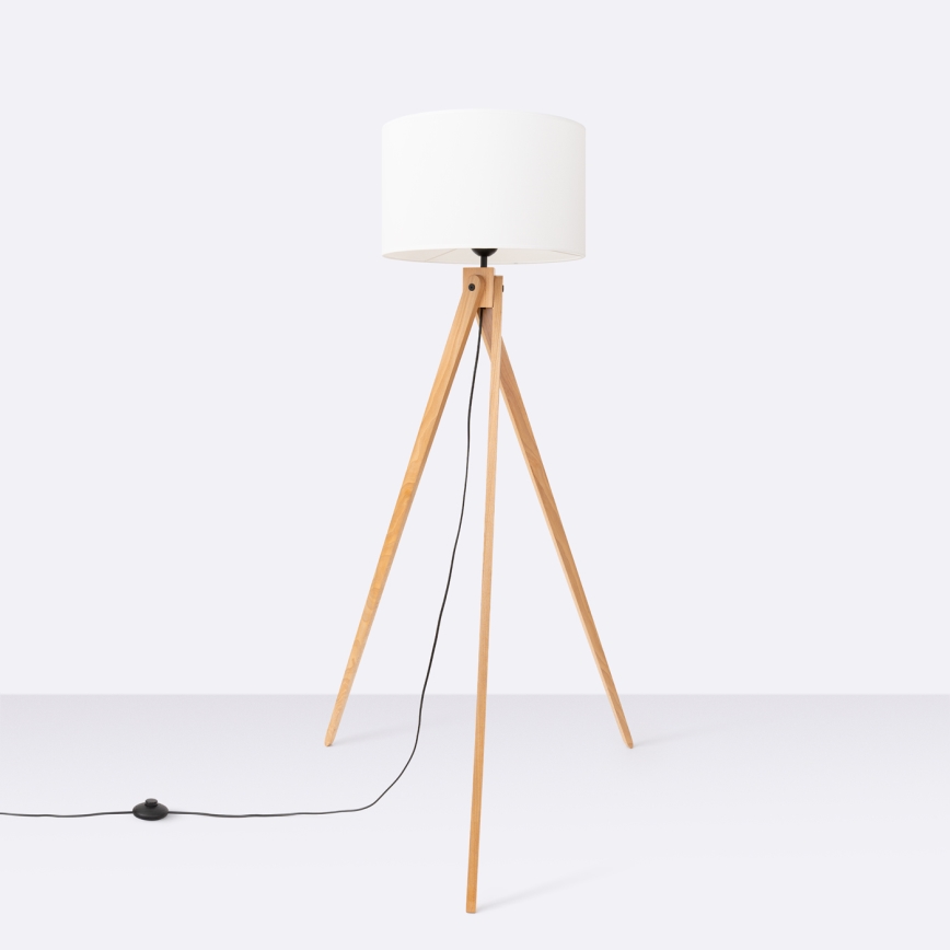 Lattiavalaisin NATT 1xE27/15W/230V, valkoinen