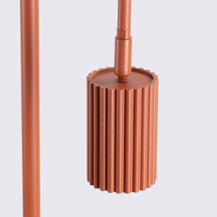 Lattiavalaisin KARBON 1xGU10/10W/230V oranssi