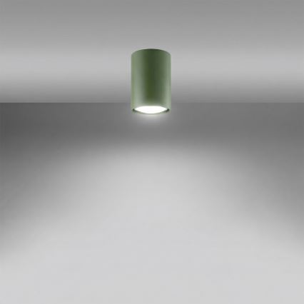 Kohdevalaisin LAGOS 1xGU10/10W/230V 10 cm vihreä