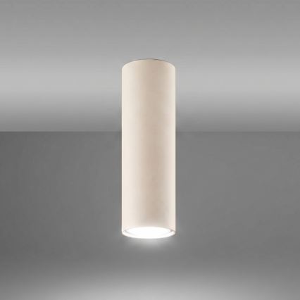 Kohdevalaisin LAGOS 1xGU10/10W/230V 20 cm kermanvärinen