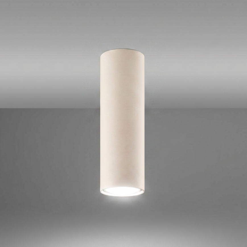 Kohdevalaisin LAGOS 1xGU10/10W/230V 20 cm kermanvärinen