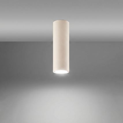 Kohdevalaisin LAGOS 1xGU10/10W/230V 20 cm kermanvärinen