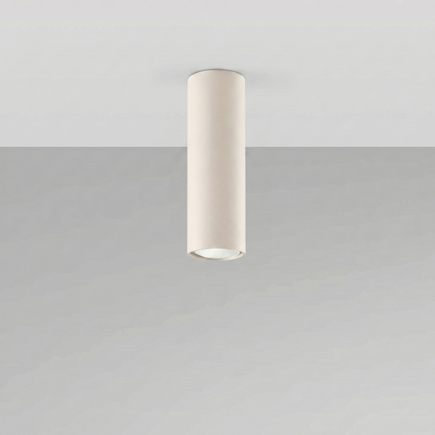 Kohdevalaisin LAGOS 1xGU10/10W/230V 20 cm kermanvärinen