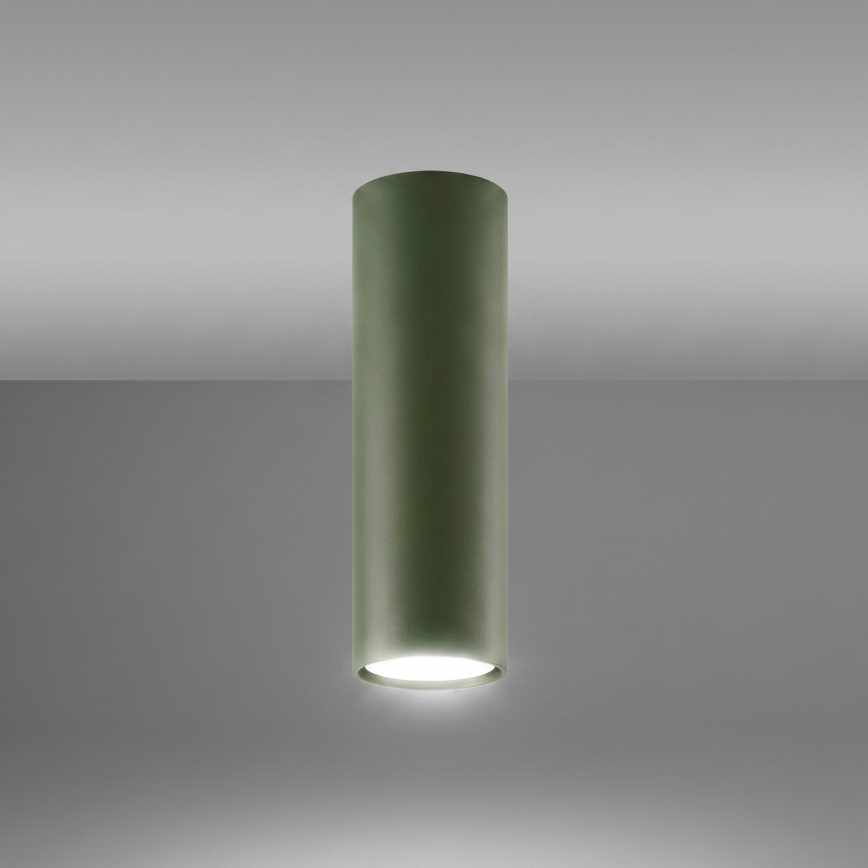 Kohdevalaisin LAGOS 1xGU10/10W/230V 20 cm vihreä