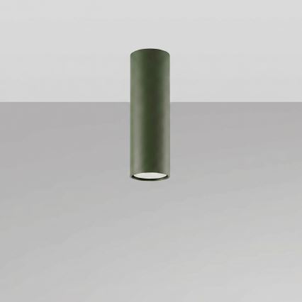 Kohdevalaisin LAGOS 1xGU10/10W/230V 20 cm vihreä