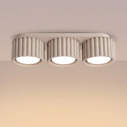 Spottivalaisin AURA 3xGX53/10W/230V taupe