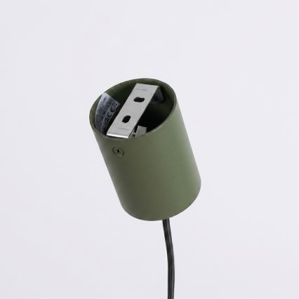 Vaijeririippuvalaisin KARBON 4xGU10/10W/230V vihreä