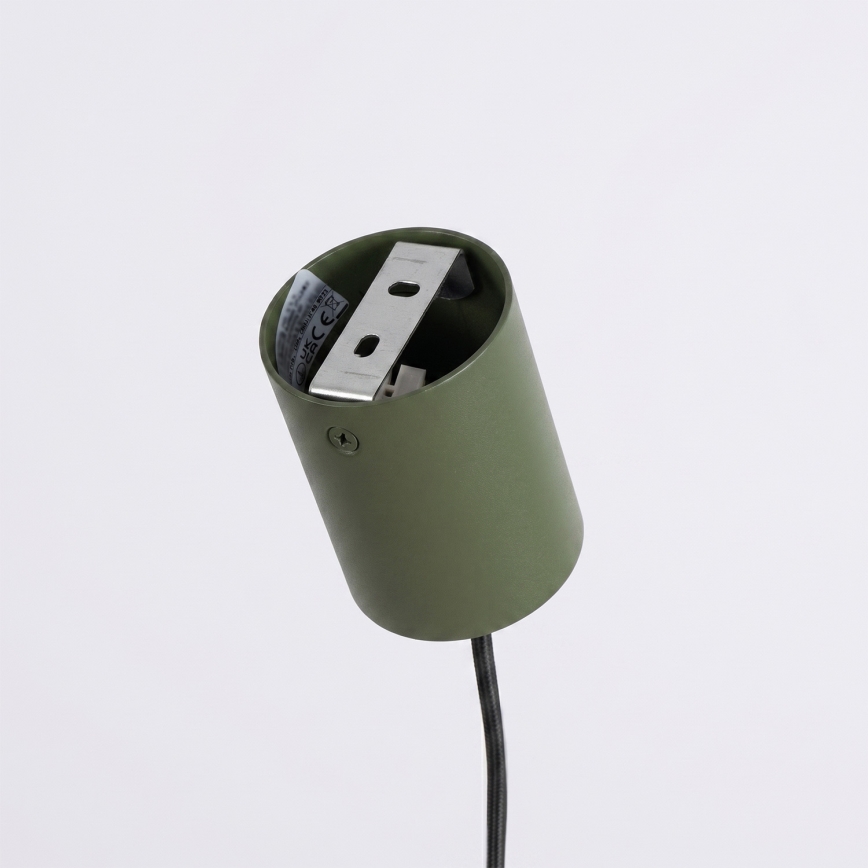 Vaijeririippuvalaisin KARBON 4xGU10/10W/230V vihreä