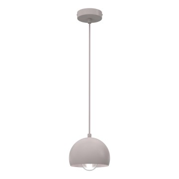 SOOL-riippuvalaisin kaapelilla, 1xE27/15W/230V, halkaisija 15 cm, kermanvärinen