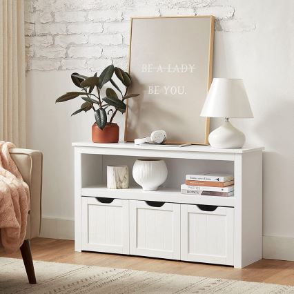 SORELL-hyllykaappi, valkoinen