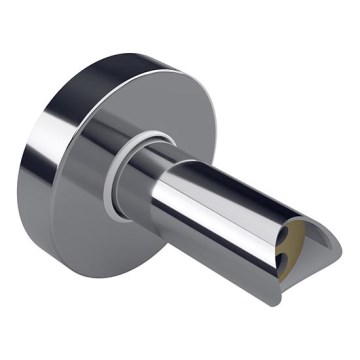 Sovitin sähköisten pyyhekuivaimien piilotettuun seinäliitäntään 6,4x6,4 cm hopea