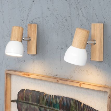 Seinäkohdevalaisin SVENDA 1xE27/60W/230V, tammi