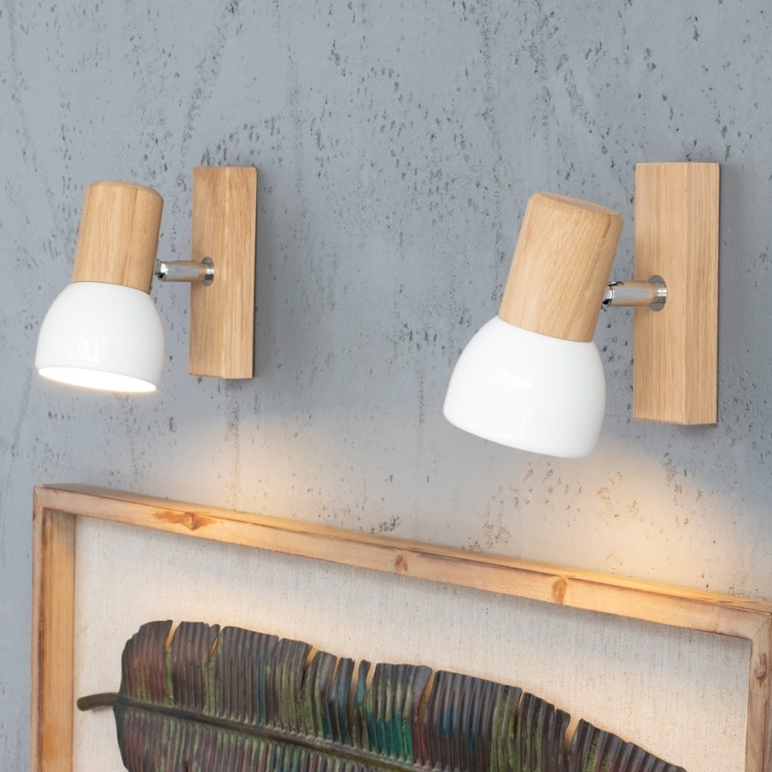 Seinäkohdevalaisin SVENDA 1xE27/60W/230V, tammi