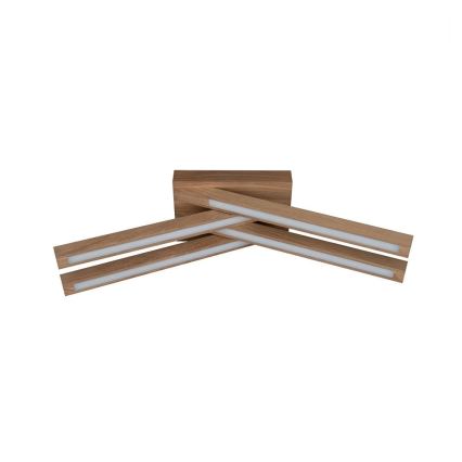 LED-pinta-asennettava kattovalaisin LINUS 4xLED/4,5W/230V mattatammi