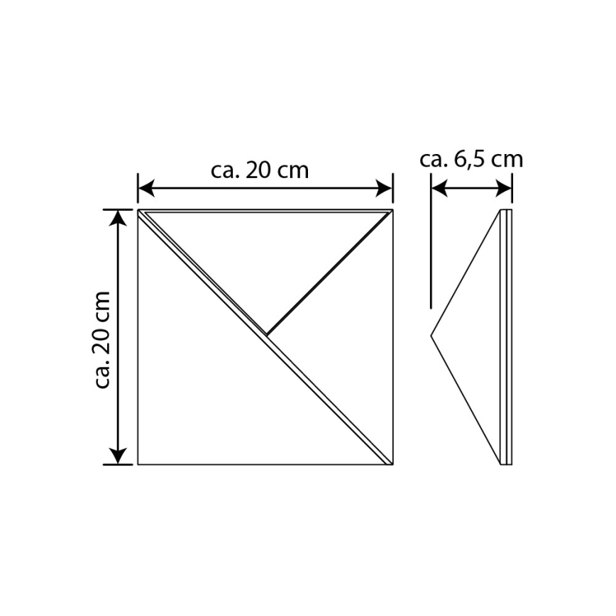LED aurinkokäyttöinen talonumero LED/3x0,1W/2,4V 1200 mAh IP44