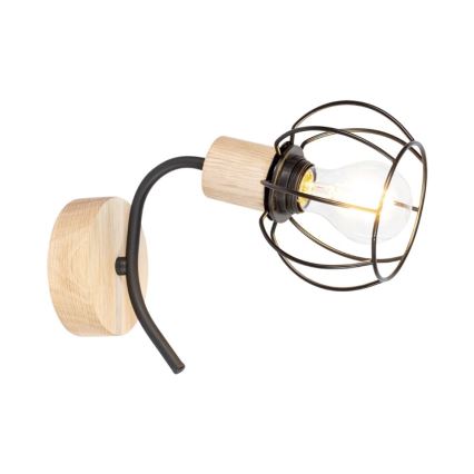 Seinävalaisin VIVIANE 1xE27/60W/230V tammi