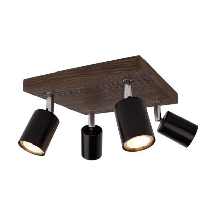 Katon kohdevalo MANARA 4xGU10/5W/230V mänty