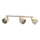 Spottivalaisin PARKLA 3xE27/15W/230V beige/kultainen