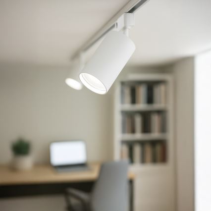 Spottivalaisin TIGER 1-vaiheiseen kiskojärjestelmään 1xGU10/10W/230V, valkoinen