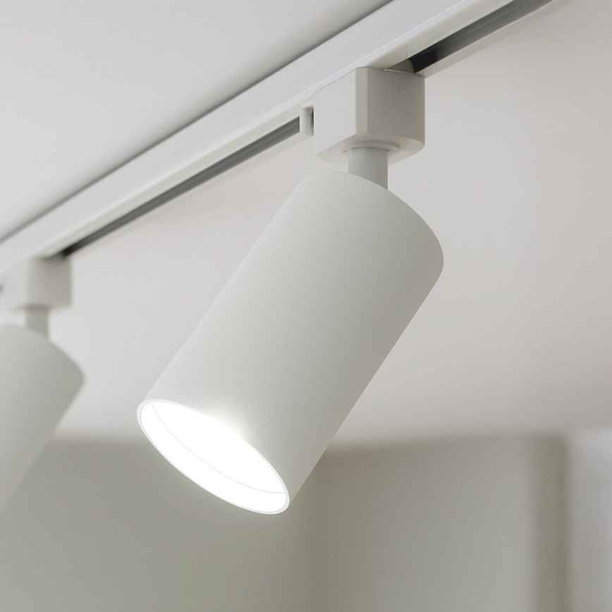 Spottivalaisin TIGER 1-vaiheiseen kiskojärjestelmään 1xGU10/10W/230V, valkoinen