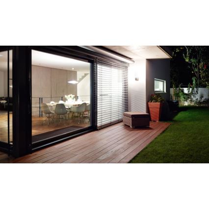 STEINEL 007874 - LED-ulkoseinävalaisin anturilla L260LED LED/8,6W/230V IP44