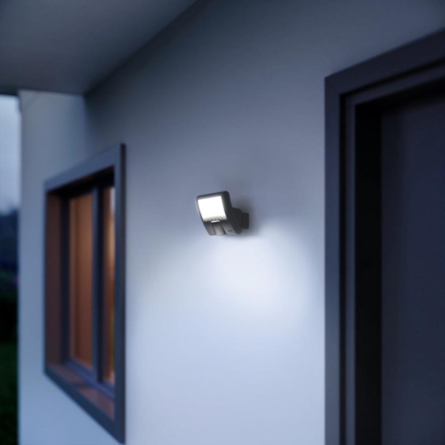 Steinel 012076 - XLED curved LED-ulkoseinävalaisin liiketunnistimella LED/10,5W/230V IP44