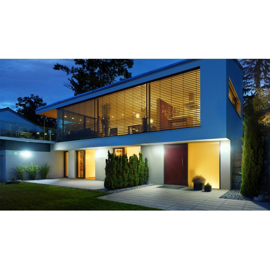 Steinel 012076 - XLED curved LED-ulkoseinävalaisin liiketunnistimella LED/10,5W/230V IP44