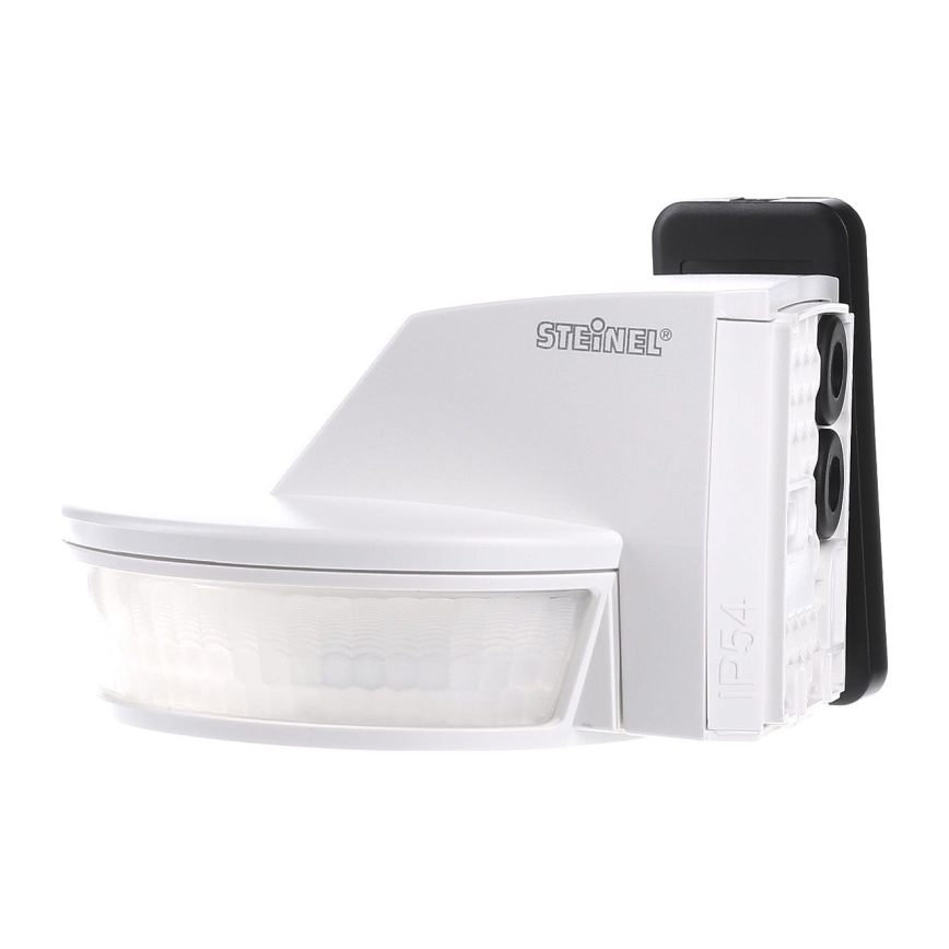 STEINEL 034955 - Ulkoliikennanturi SenslQ S valkoinen IP54 + kauko-ohjaus