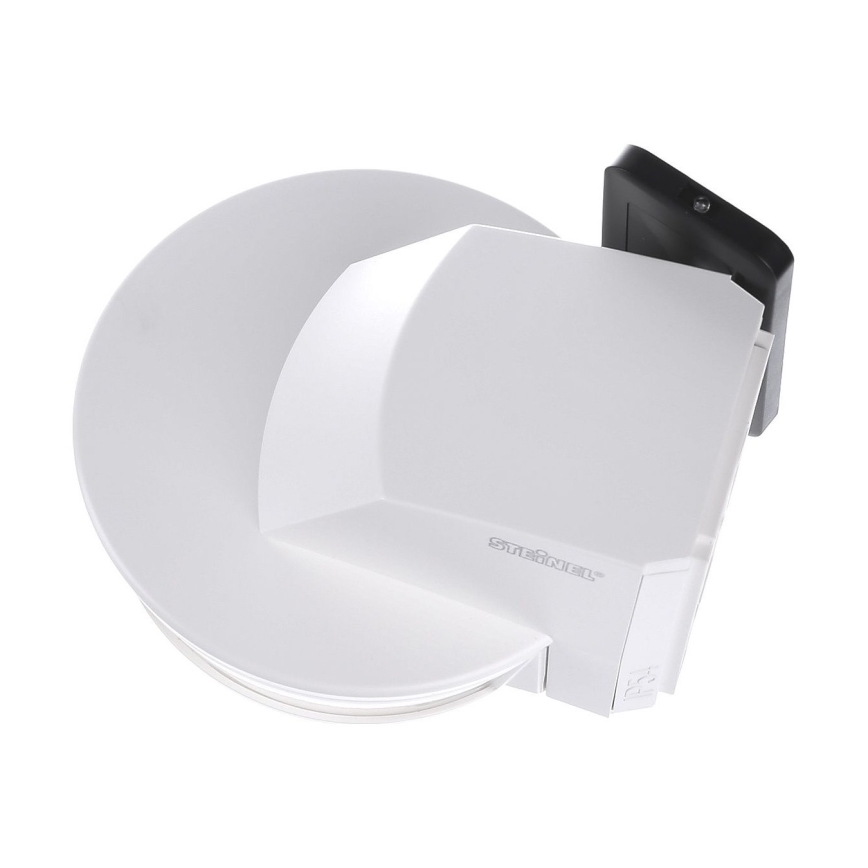 STEINEL 034955 - Ulkoliikennanturi SenslQ S valkoinen IP54 + kauko-ohjaus