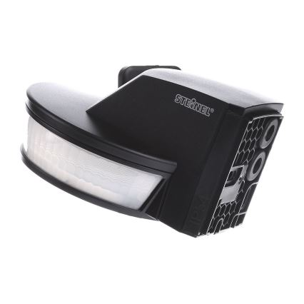 STEINEL 034979 - Ulkoliikennanturi SenslQ S musta IP54 + kauko-ohjaus