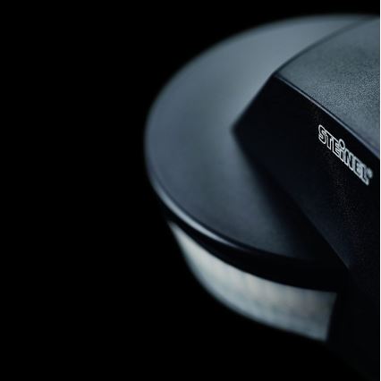 STEINEL 034979 - Ulkoliikennanturi SenslQ S musta IP54 + kauko-ohjaus